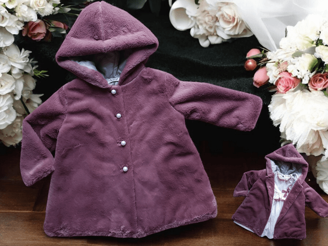 Manteau fausse fourrure