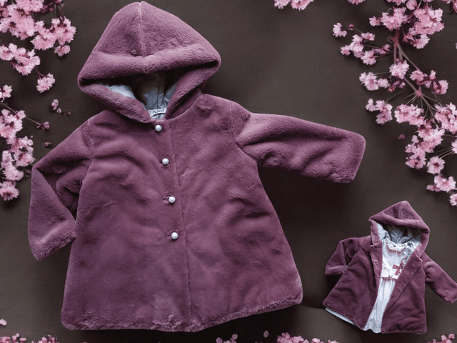 Manteau fausse fourrure