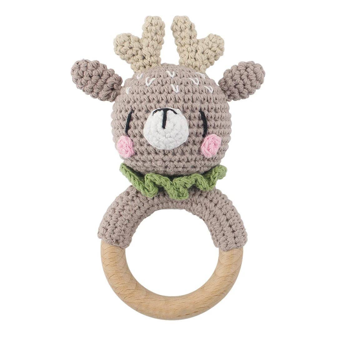 Anneau de dentition / Hochet en crochet