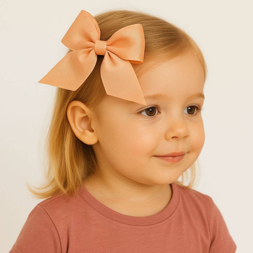 Barrettes cheveux grand noeud