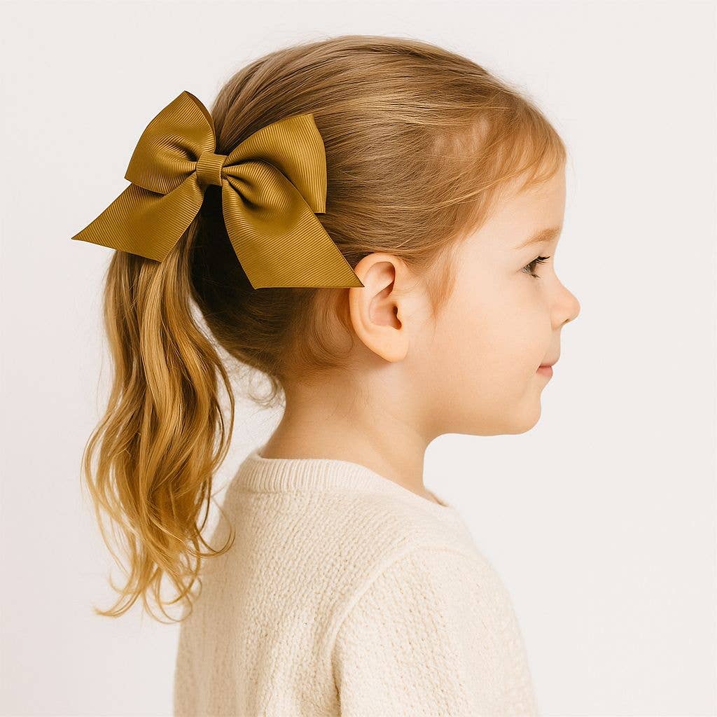 Barrettes cheveux grand noeud