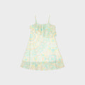 Robe fluide vert eau
