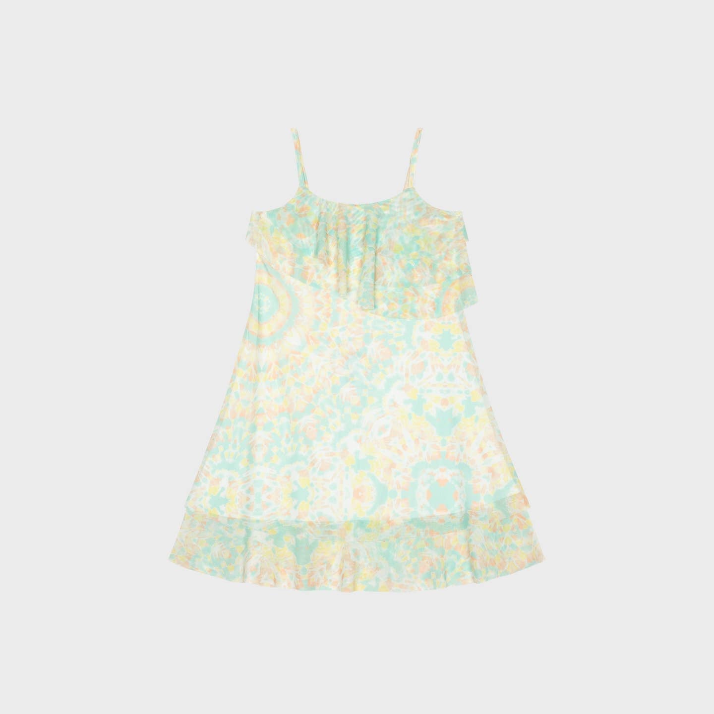Robe fluide vert eau