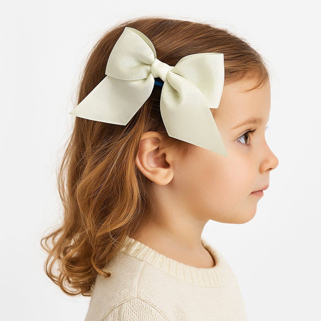 Barrettes cheveux grand noeud