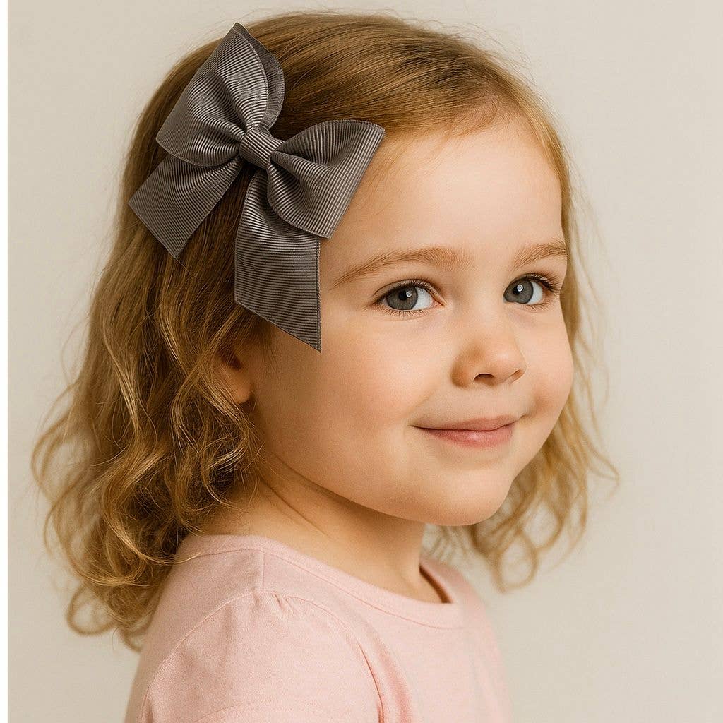Barrettes cheveux grand noeud