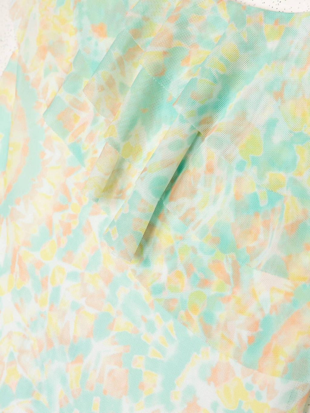 Robe fluide vert eau