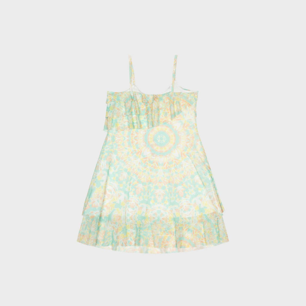 Robe fluide vert eau