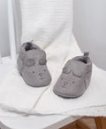 Chaussons bebe gris 0-6 mois