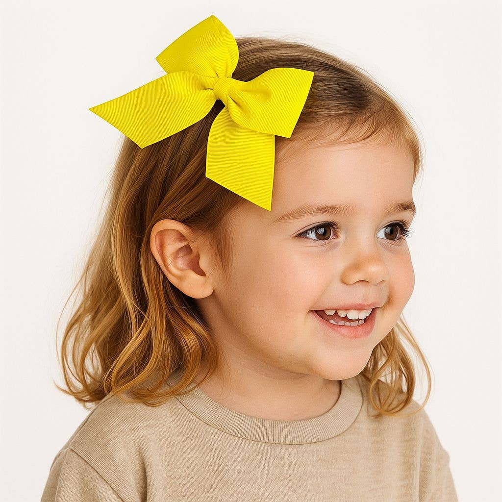 Barrettes cheveux grand noeud