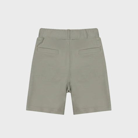 Short en maille vert kaki
