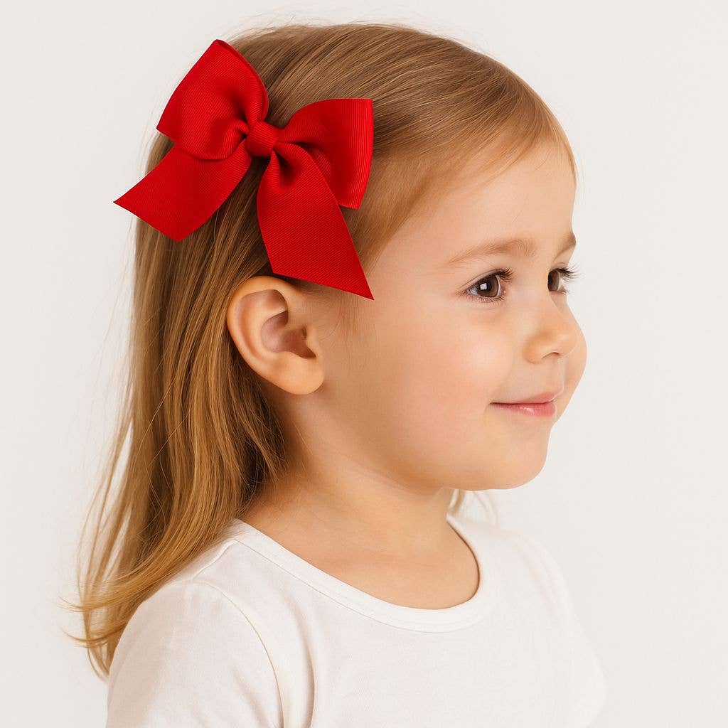 Barrettes cheveux grand noeud