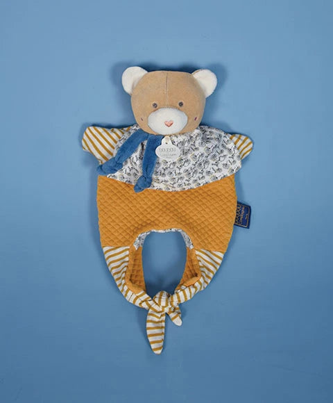 Doudou 3 en 1 - Ours marionnette