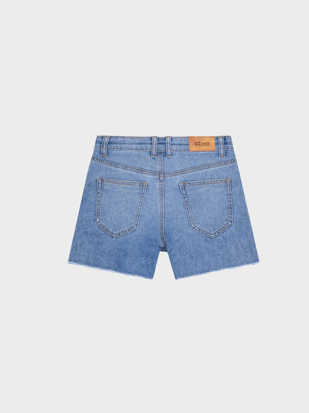Short jean clair fille