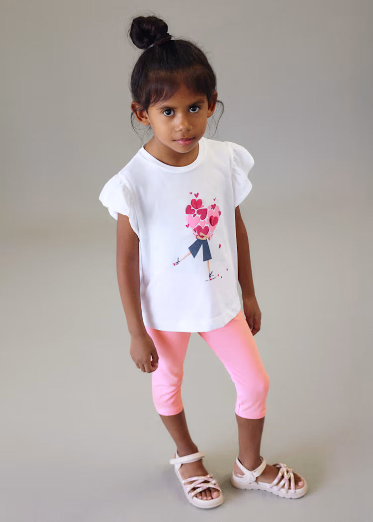 Ensemble 2 leggings et t-shirt
