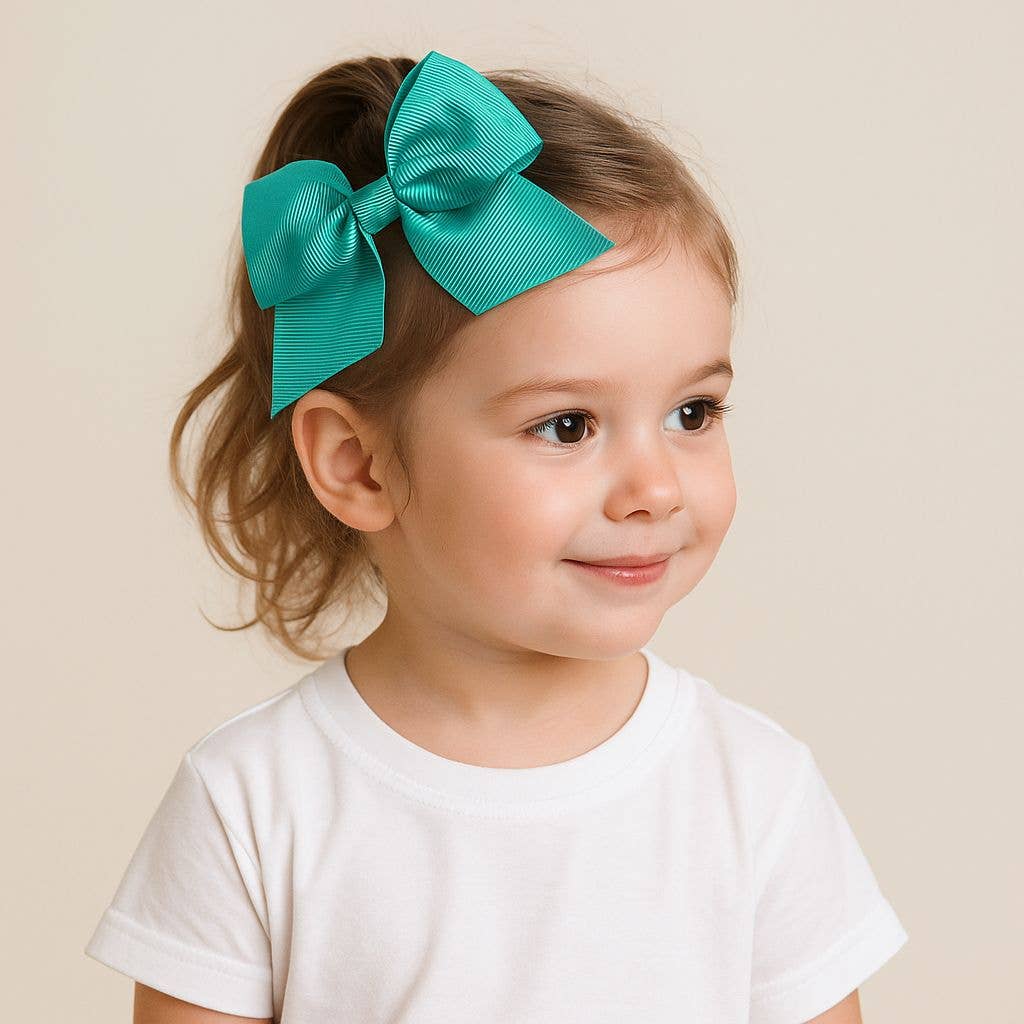 Barrettes cheveux grand noeud