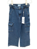 Jean cargo fille