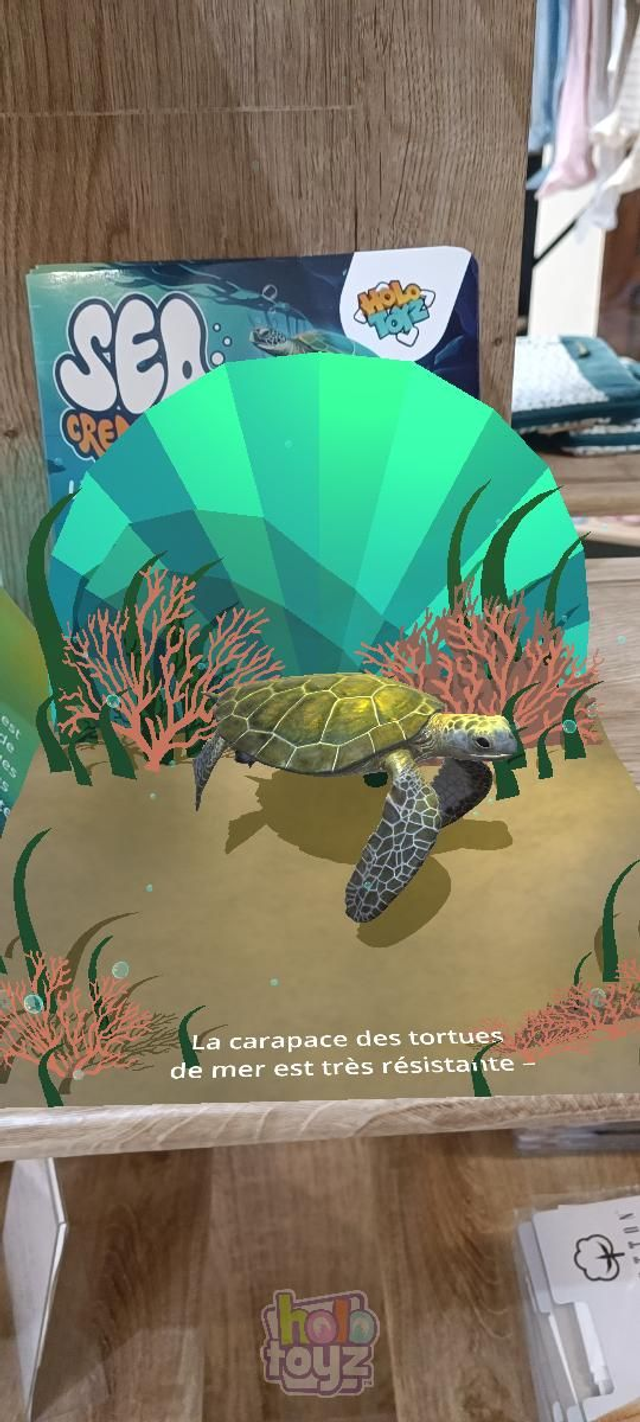 Livre interactif "SEA CREATURES"