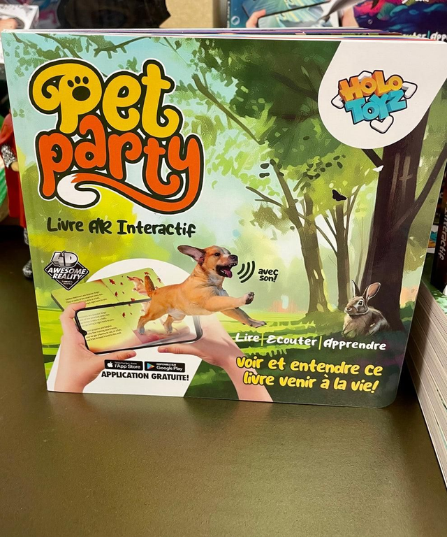 Livre interactif "PET PARTY"