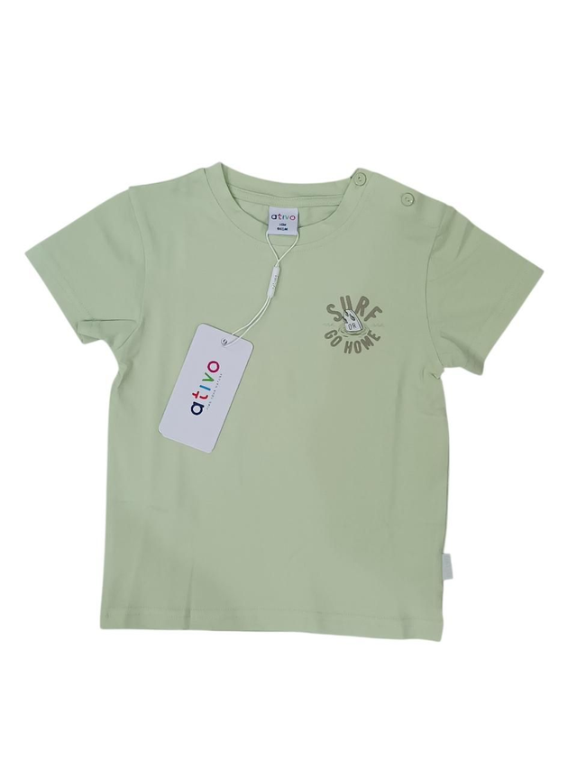 T-shirt verte "Surf"