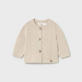 Gilet tricot beige