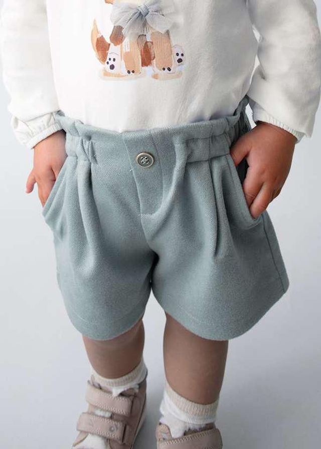 Short bleu clair