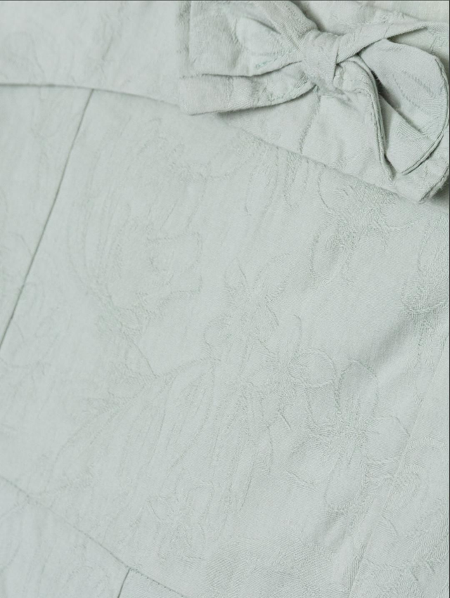 Combinaison en coton vert clair