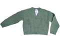 Gilet maille vert glacial