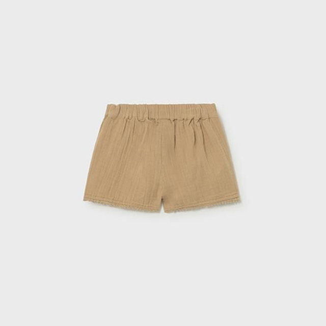 Short fille beige