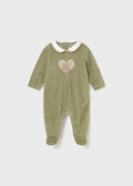 Pyjama velours vert