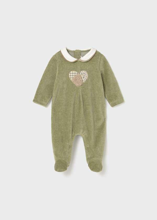 Pyjama velours vert
