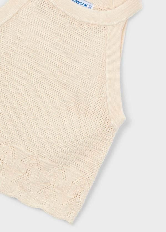 Débardeur en tricot