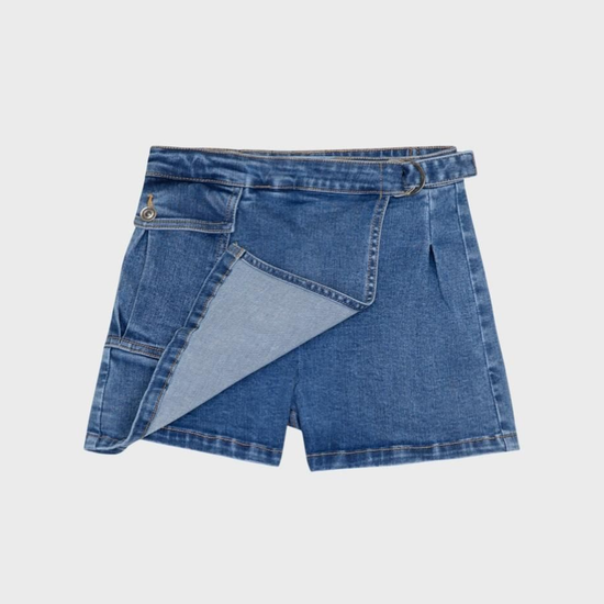 Jupe-short en jean