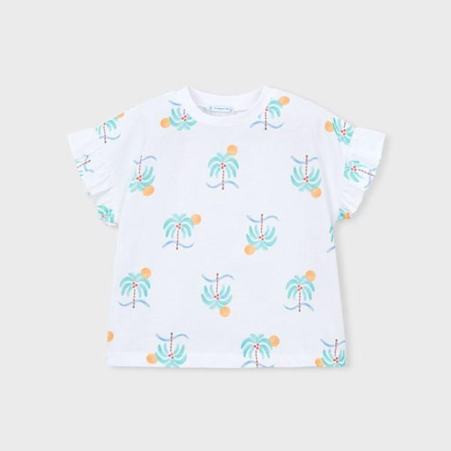 T-shirt fille "Palmiers"