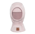 Cagoule rose clair doublé polaire