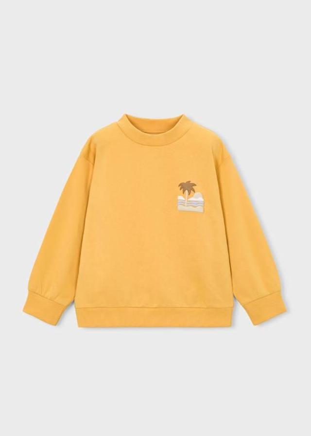 Sweat jaune moutarde