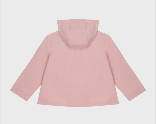 Parka impermeable rose