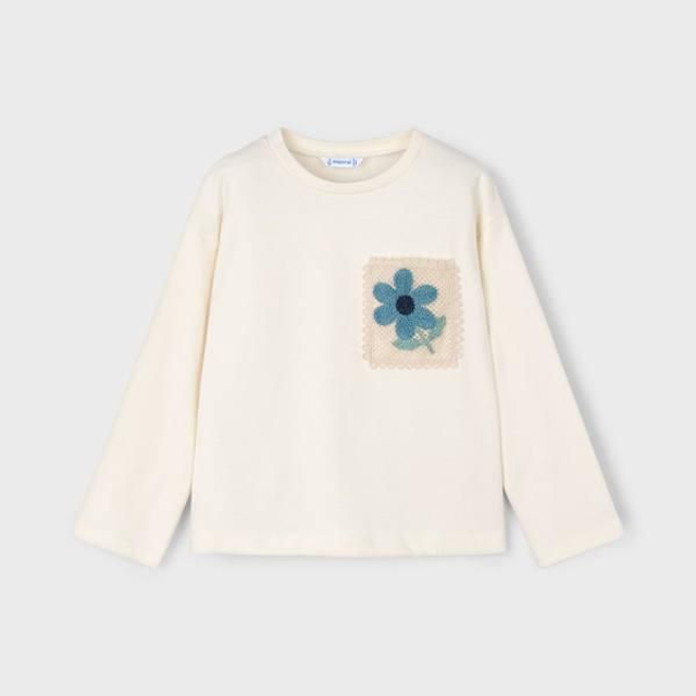 T-shirt poche crochet