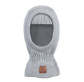 Cagoule gris clair doublé polaire