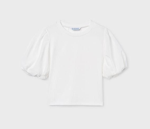 T-shirt à manche bouffantes