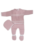 Ensemble 3 pièces tricot T.U (1-3 mois)
