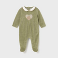 Pyjama velours vert