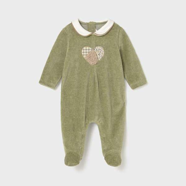 Pyjama velours vert