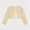 Boléro beige doré