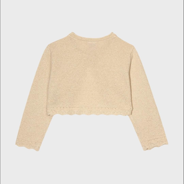 Boléro beige doré