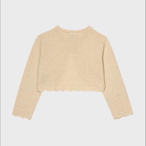 Boléro beige doré