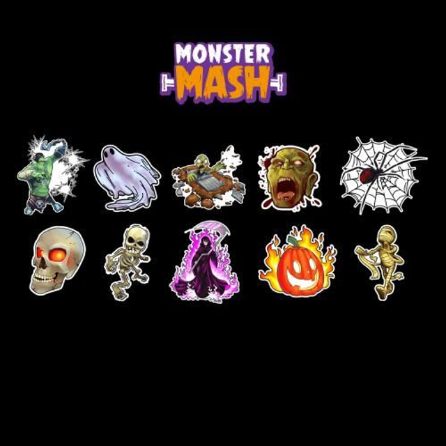 Stickers "MONSTER MASH"