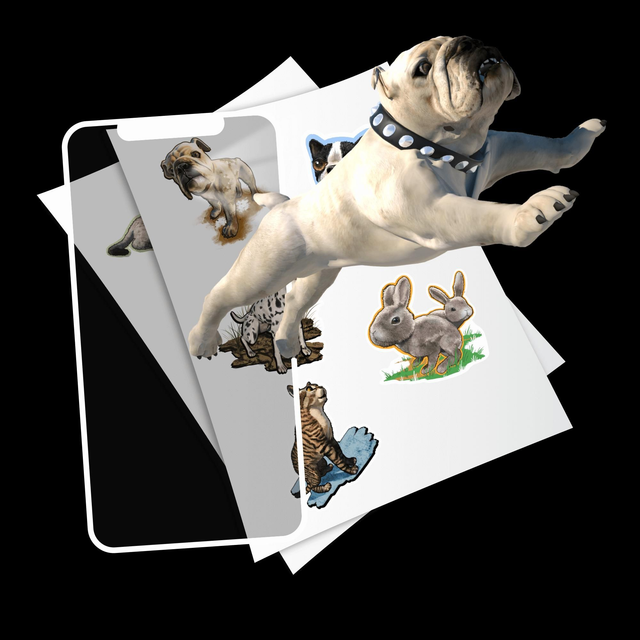 Stickers "PET PARTY"