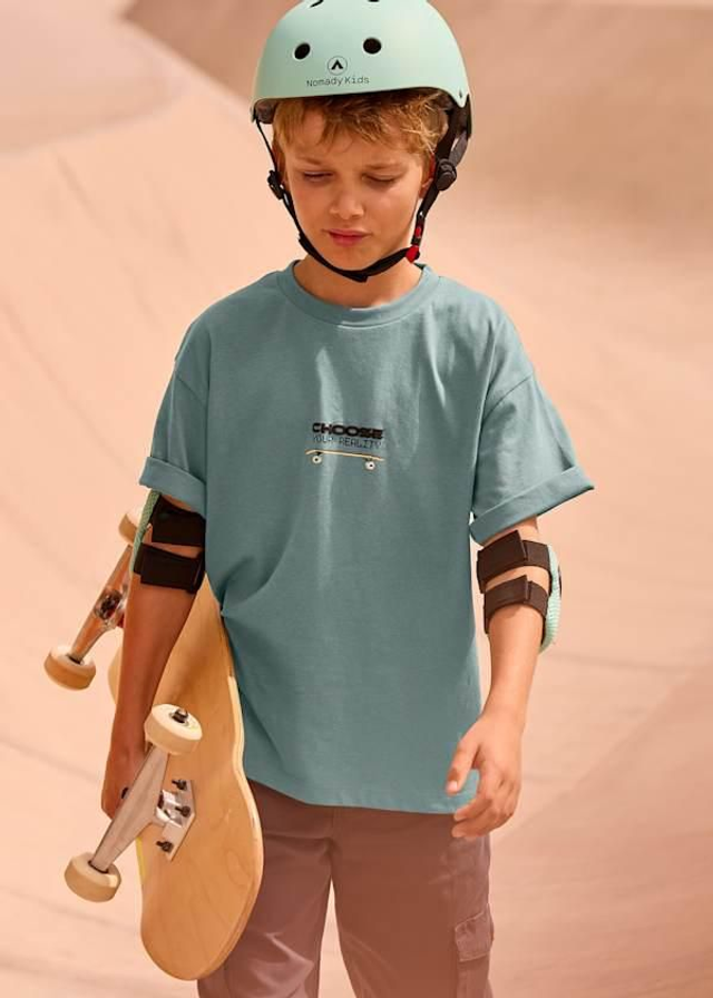 T-shirt verte "Skate"