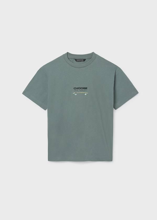 T-shirt verte "Skate"