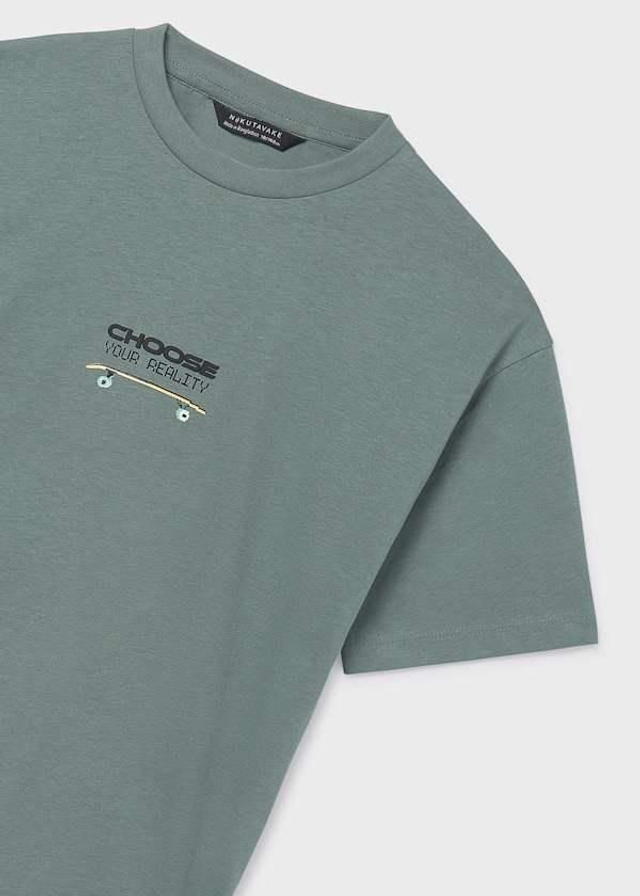T-shirt verte "Skate"